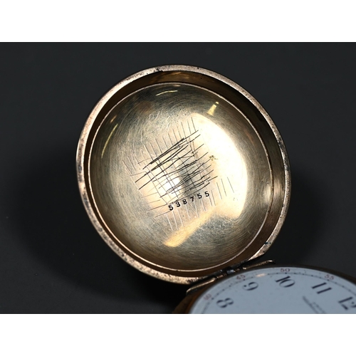 238 - An American Waltham Watch Co. gold plated hunter pocket watch - a/f