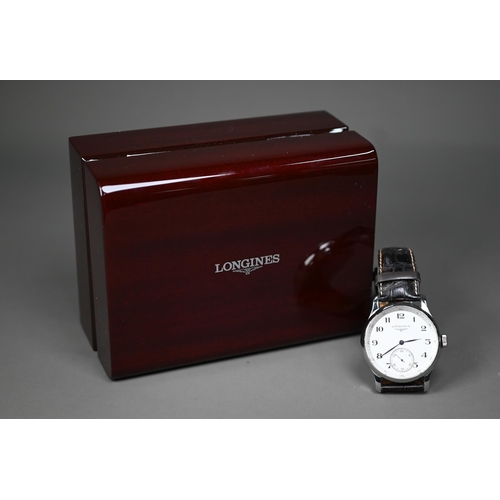 253 - Longines - a boxed Master Collection model L2.840.4.78.5 stainless steel 47.5 mm case, hand wind cal... 