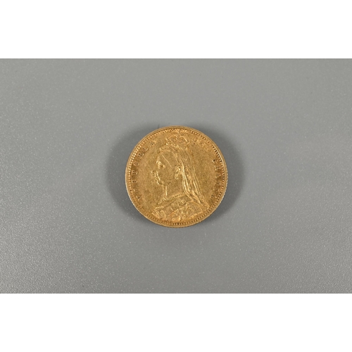 325 - A Victorian half sovereign dated 1887