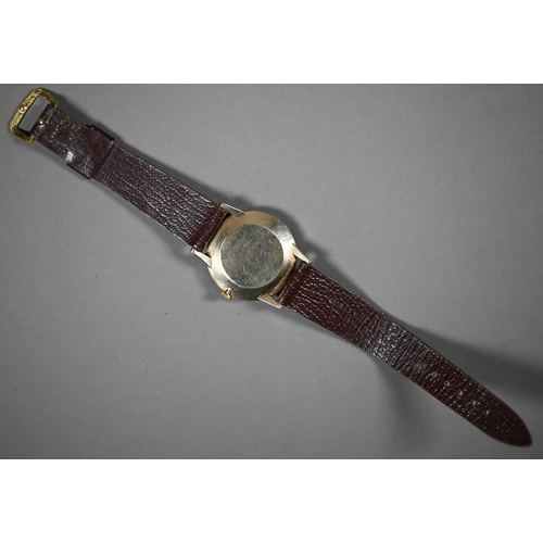 239 - A vintage 9ct gold gents Tissot Visodate wristwatch, the calibre 172-1 movement no. 10777209 with 17... 