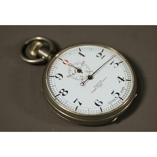 241 - A WW2 period fuse-timer watch by Venner Time Switches Ltd, 5 cm dia. (not marked for military use)