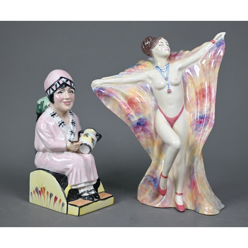 624 - Kevin Francis - A 'Limited Editions' figure, Chantelle 18/150, 21.5 cm high (boxed), to/w Little Cla... 