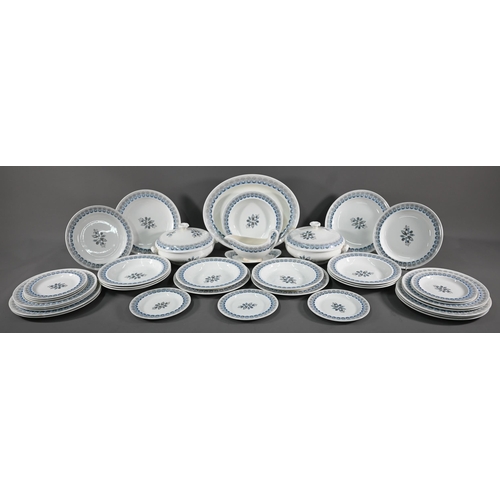 683 - A Wedgwood pottery Ravilious design dinner service, comprising nine each 25.5 cm dinner plates and 2... 