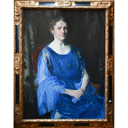 834 - Archibald Barnes (1887-1972), 'Louisa Elizabeth Boycott Grazebrook', c. 1910, oil on canvas, signed ... 