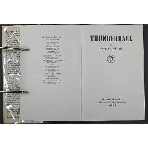 1115 - Fleming, Ian, Thunderball, first, London: Jonathan Cape 1961, reprinted d/w 8vo