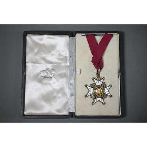 1162 - Order of the Bath, Companion Order of the Military Division (C.B. Mily) neck badge attrib. to Air Co... 