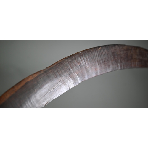 1281 - An antique indigenous Australian Boomerang, 67 cm