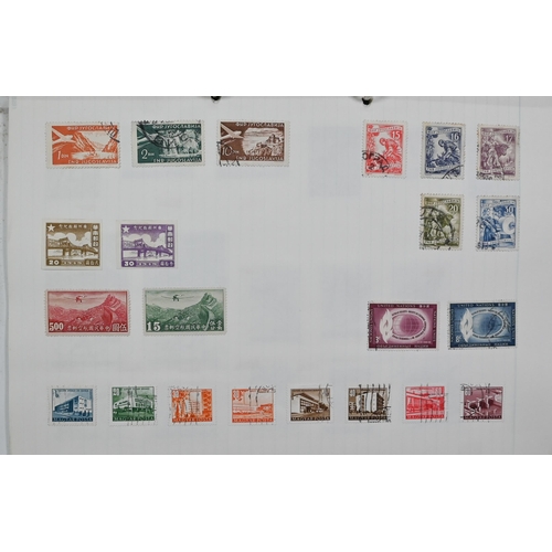 1129 - A file album of British stamps 1841 - 1975, including penny reds (three imperfect), to/w a quantity ... 