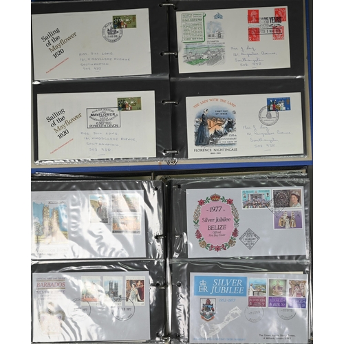 1130 - Six albums of first day covers (box)