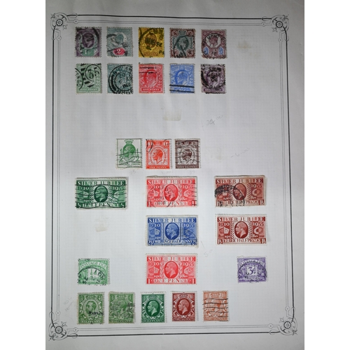 1134 - An album of Victorian and later British, Empire and foreign postage stamps, to/w two other albums an... 