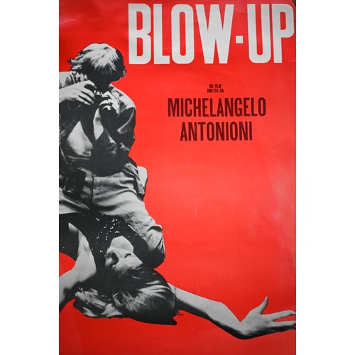 1135A - A vintage Italian film poster, 'Blow-Up' by Michelangelo Antonioni (Vanessa Redgrave, David Hemmings... 