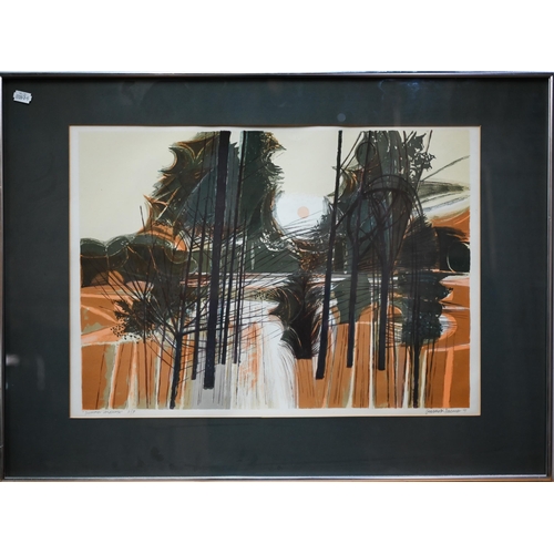 721 - After Garrick Palmer (b 1933) - 'Summer landscape', artist proof print, signed to lower margin, 41 x... 