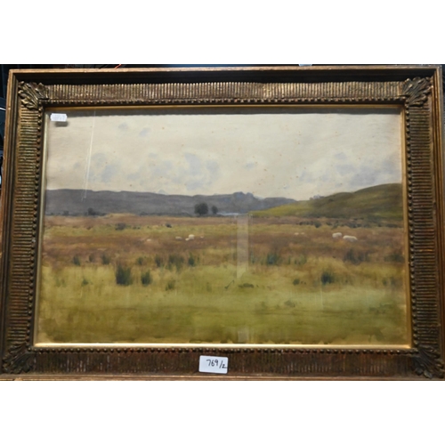 709 - Alexander James Mavrogordato (1869-1947) - Two - Landscape and cottage, watercolour, 34 x 51 cm (2)