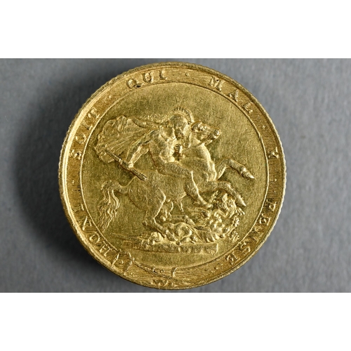 291 - A George III gold sovereign dated 1817