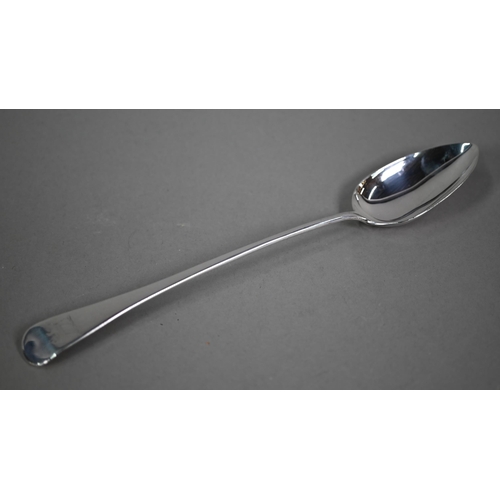 75 - A George III silver old English pattern basting spoon, William Eaton (probably), London 1805, 3.1oz,... 