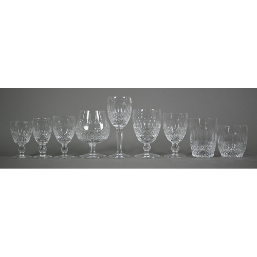 552 - An extensive set of Waterford 'Colleen' drinking glasses, comprising nine red wine, fourteen white w... 