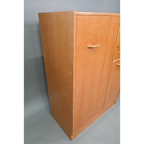 915 - E Gomme / G-Plan, a mid-century teak Brandon cabinet, 87 cm w x 46 cm x 119 cm h