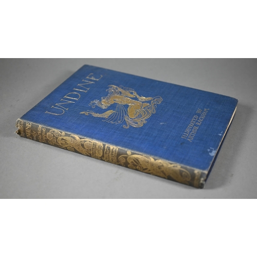 1010 - De la Motte Fouqué, W. C. Courtney and Arthur Rackham (ill.), Undine, with tipped-in colour prints, ... 
