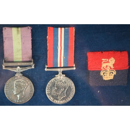 1050 - A group of eight WWII medals to 2310920 Sjt. A. Mowatt, Royal Signals comprising India General Servi... 
