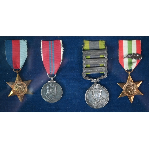 1050 - A group of eight WWII medals to 2310920 Sjt. A. Mowatt, Royal Signals comprising India General Servi... 