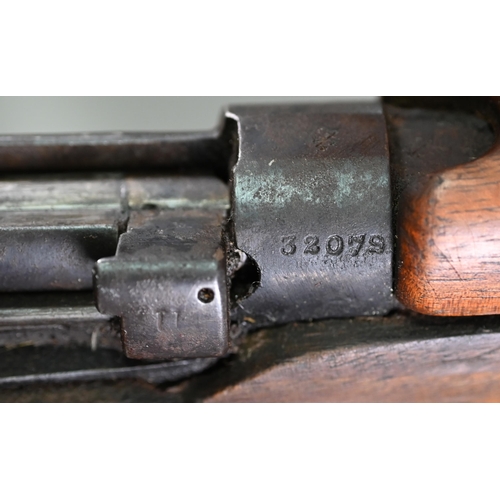 1062 - A Lee Enfield .303 British Army rifle, 113 cm long, deactivation certificate no. DA52930, c/w origin... 