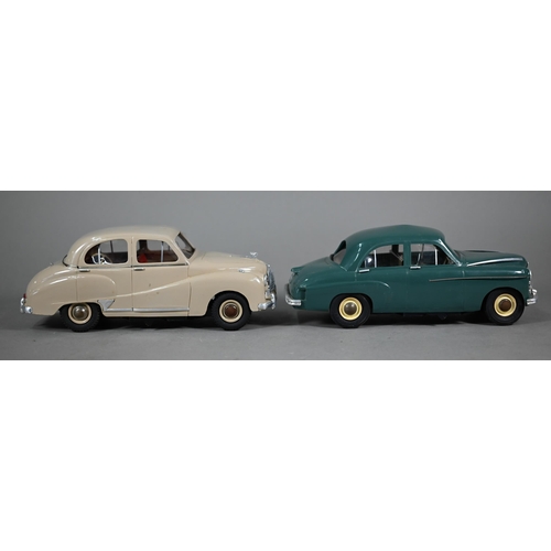 1188 - Two boxed Electric V models cars - Austin Somerset and Vauxhall Velox, 1/18 scale, (2 - very lightly... 