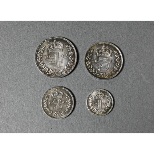 1030 - A 1902 Maundy coin set (uncased)