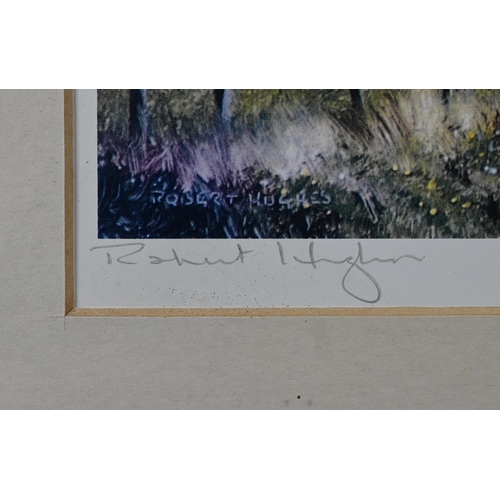 251 - After Robert Hughes (1934-2010) - 'Easton Clump, Wiltshire', print, pencil signed to margin, 12 x 17... 