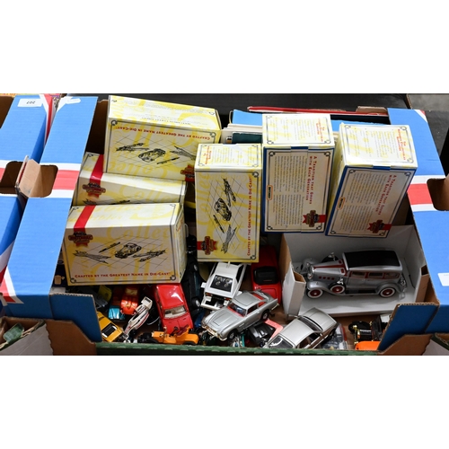 209 - Various unboxed Corgi and Lesney model vehicles, including 007 Aston Martin DBS, Chitty Chitty Bang ... 