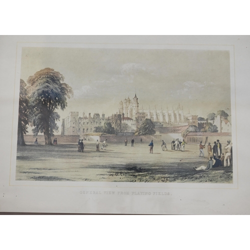 295 - After Hugh Casson - Two limited edition prints of Eton College numbered 178/650, pencil signed to ma... 