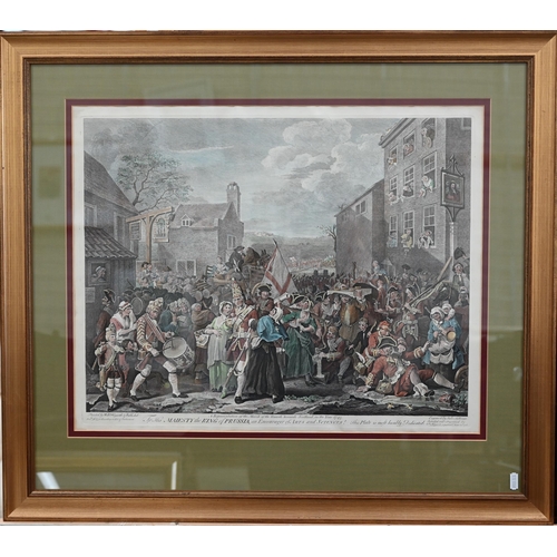 302 - A set of seven 19th century engravings after Hogarth (7)