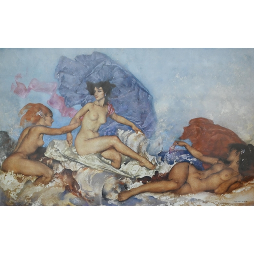 314 - After Sir William Russell Flint - Limited edition print 'A Question of Attribution', and 'Rococo Aph... 