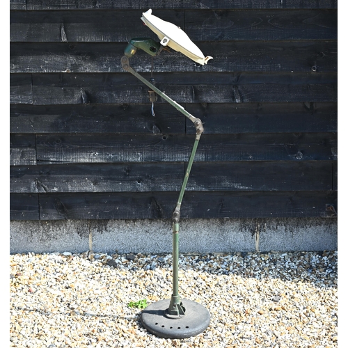 222 - Vintage Mek Elek anglepoise standard lamp (altered)