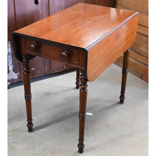 362 - An antique mahogany Pembroke table