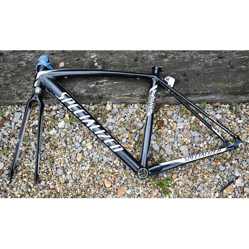 72 - Four bike frames - Specialized Allex; Scott; Ribble; all a/f to/w two wheels (6)