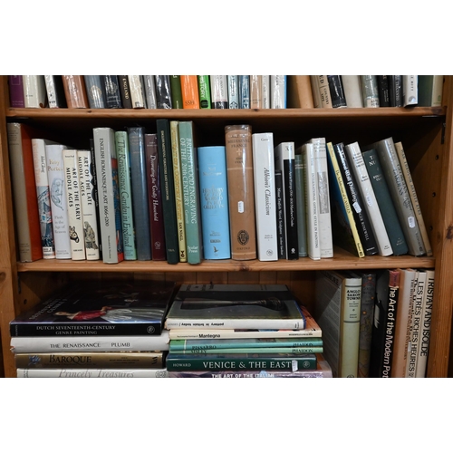 151 - A large collection of books, art, architecture and social history, on six shelves