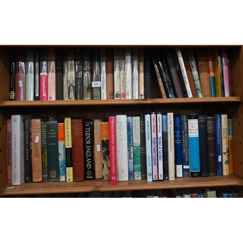 152 - A large quantity of books, mostly social history and art, on six shelves