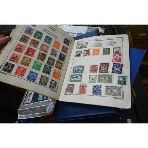 168 - Various Victorian and later postage stamps, loose and in albums to/w nine albums of first day covers... 