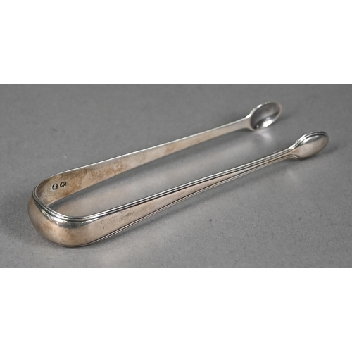 161 - A George II silver old English pattern sifter ladle, George Smith III, London 1782, to/w a toddy lad... 