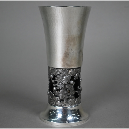 170 - An Aurum silver goblet, commemorating the 900th Anniversary of the New Forest, Hector Miller, London... 