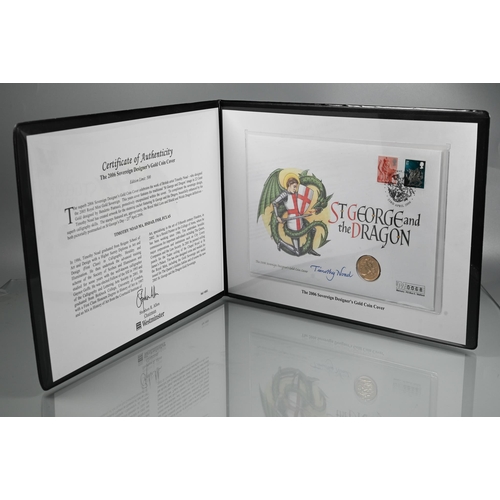 289 - A 2006 gold sovereign, in St George and the Dragon presentation envelope and case designed by Timoth... 