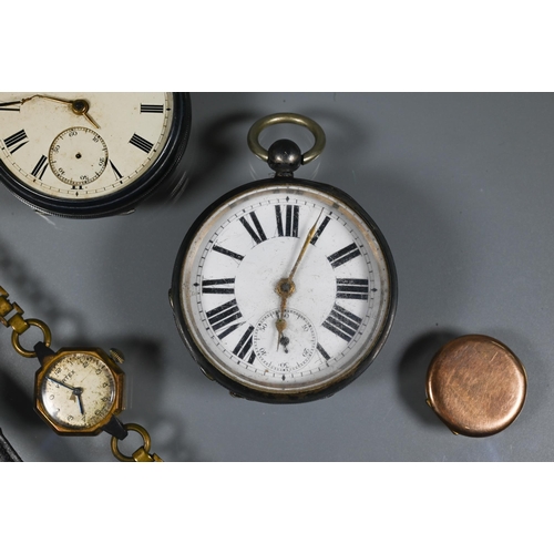 422 - Thomas Powell Bates, Liverpool, a silver cased pocket watch, Chester 1880 to/with a second silver ca... 