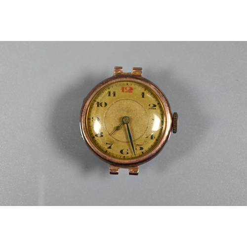 426 - Three gilt and yellow metal ladies watches, one Lacorda branded - all a/f 