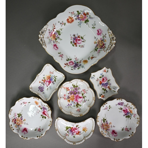 613 - A quantity of Royal Crown Derby 'Derby Posies' tea ware etc (box)