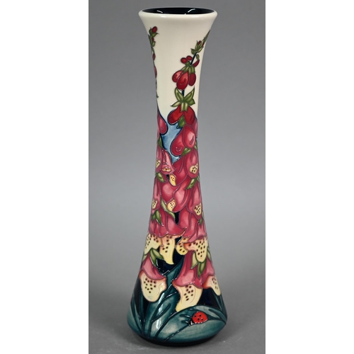 642 - A boxed Moorcroft 'Illumination' vase by Rachel Bishop, no 17/100, 2013, 31 cm 