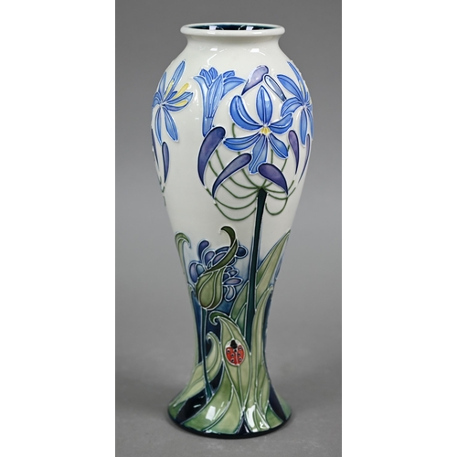 647 - A boxed Moorcroft large vase 'Fly Away Home' by Rachel Bishop, 2005, 28 cm 