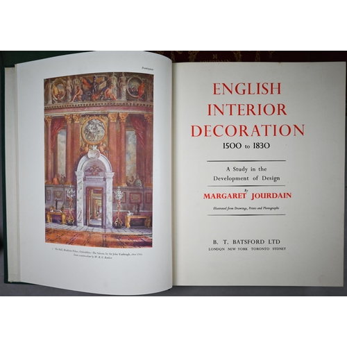 1009 - Jourdain, Margaret, English Decorative Plasterwork of the Renaissance, New York: Charles Scribner's ... 