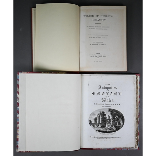 1012 - Grose, Francis - The Antiquities of England & Wales, rebound extract featuring Hampshire, to/W R... 