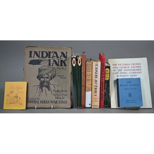 1015 - A selection of vintage volumes on the British Army in India to/w two on the Black Watch