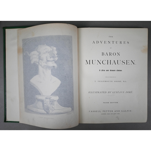 1023 - Doré, Gustave (ill - 'The Adventures of Baron Munchausen' 3rd New and Revised edition, London, Casse... 